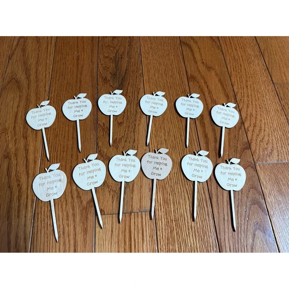 Bundle 11 Thank You for Helping Me Grow Succulent Tags Teacher Appreciation Gift